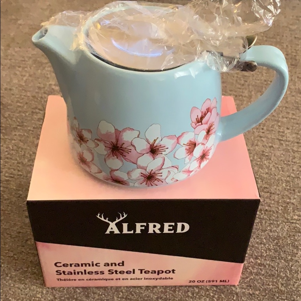 Alfred Ceramic and Stainless Steel Teapot
